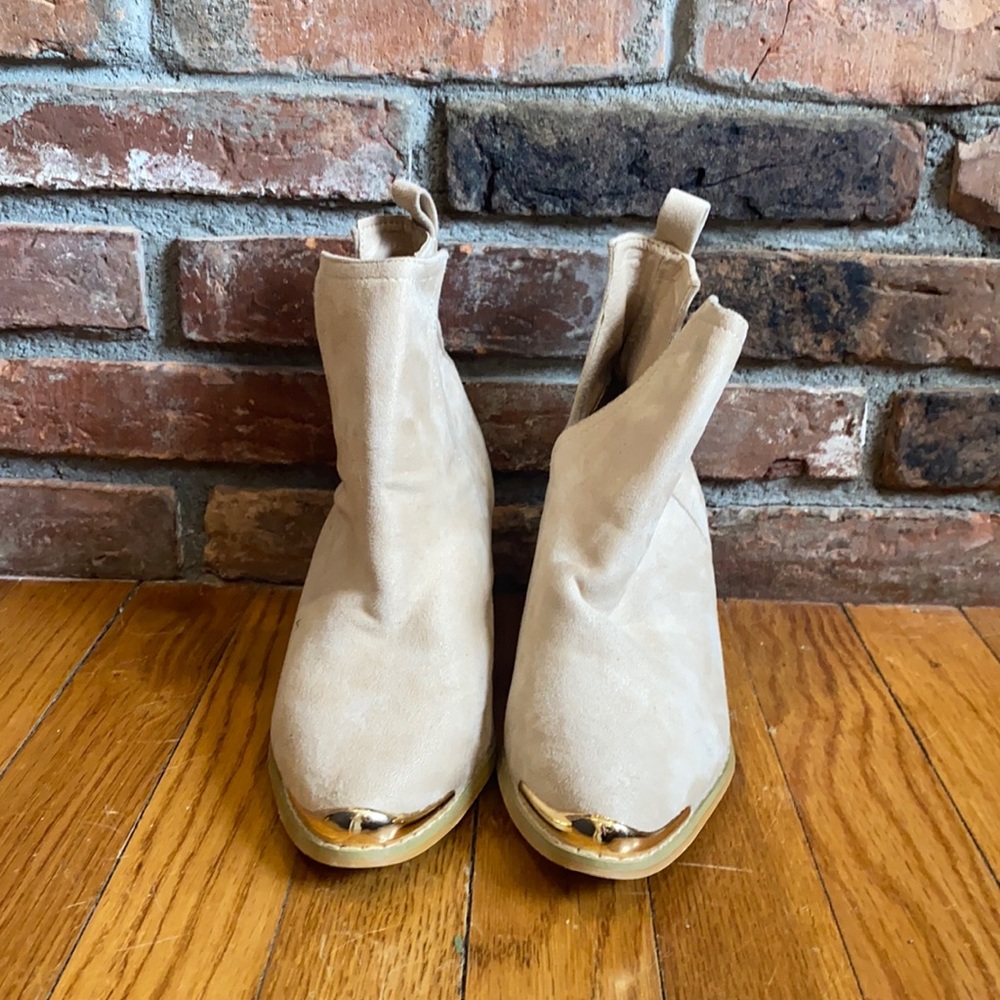 Suede Booties